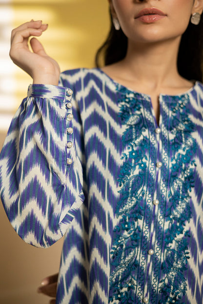 Embroidered Kurta - 3188