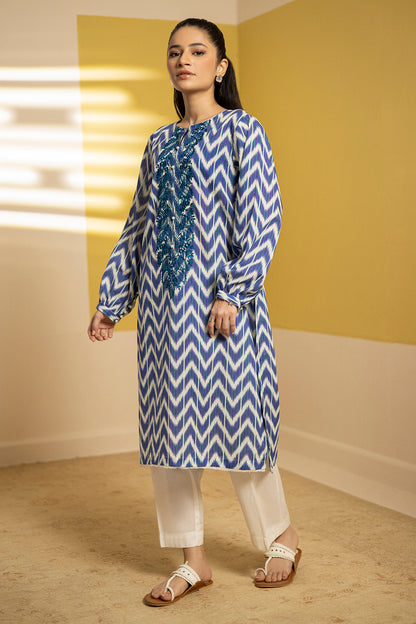 Embroidered Kurta - 3188