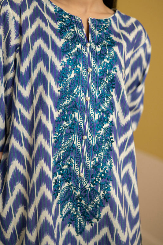 Embroidered Kurta - 3188