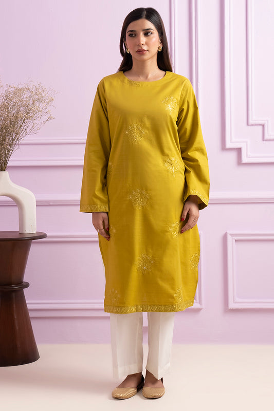 Embroidered Kurta - 3235