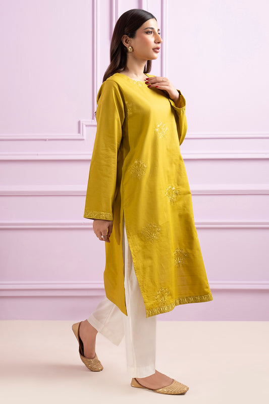 Embroidered Kurta - 3235