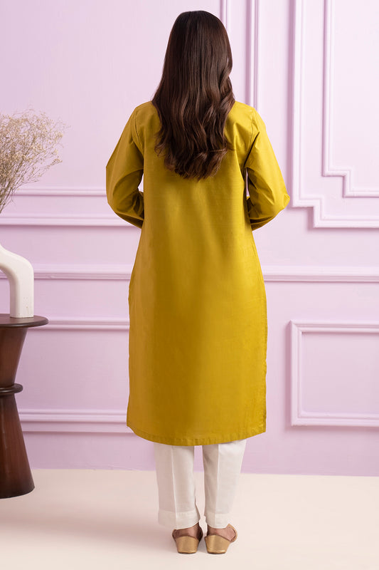 Embroidered Kurta - 3235