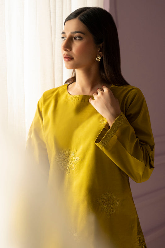 Embroidered Kurta - 3235