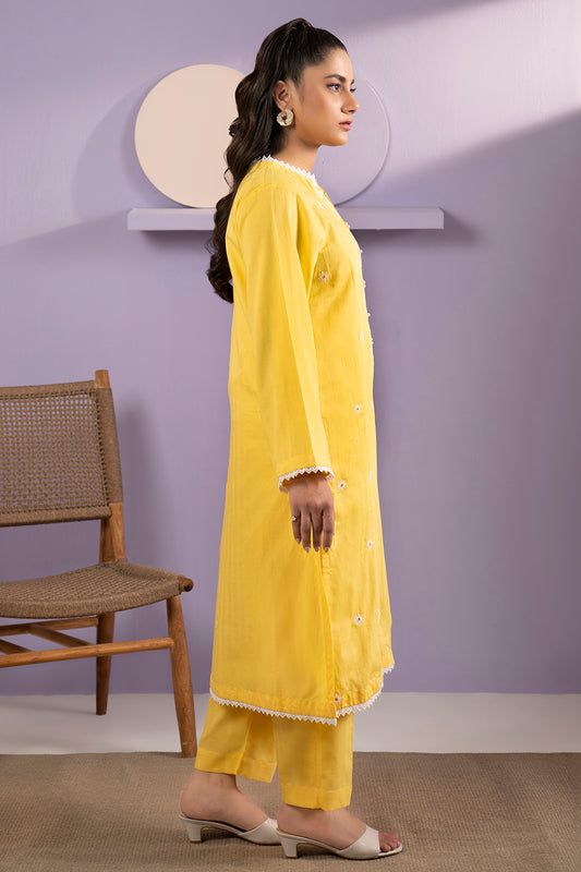 Embroidered Kurta Trouser - 2294