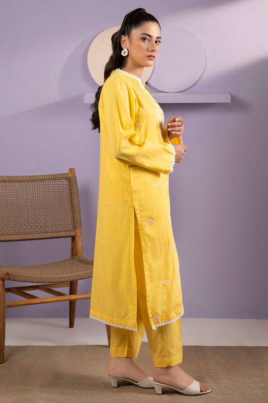 Embroidered Kurta Trouser - 2294