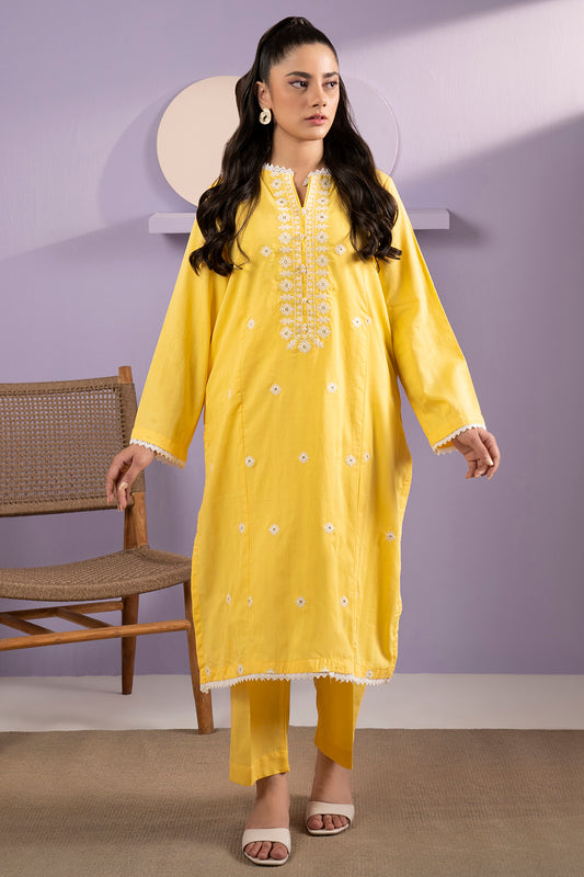 Embroidered Kurta Trouser - 2294