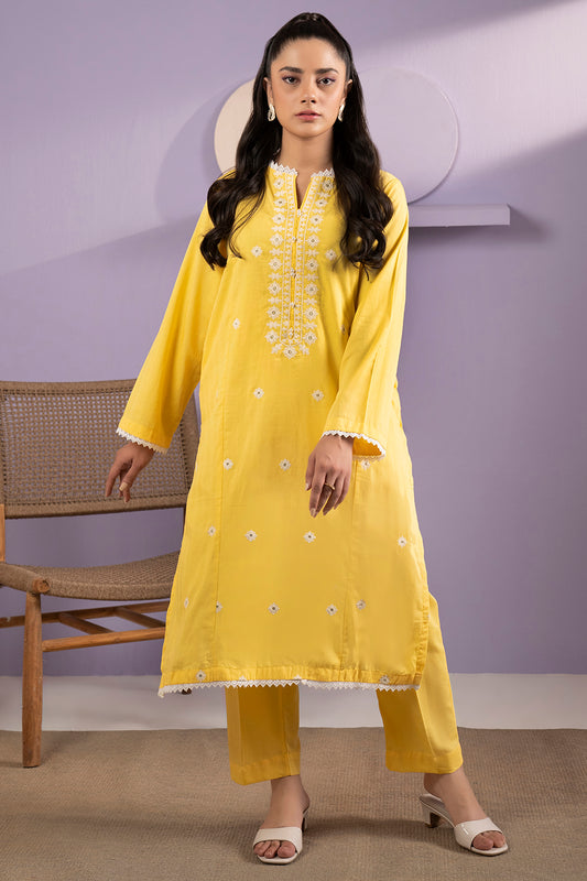 Embroidered Kurta Trouser - 2294