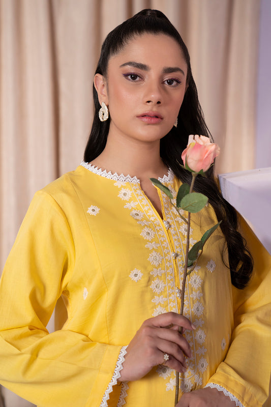 Embroidered Kurta Trouser - 2294