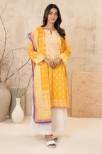 Embroidered Kurta Dupatta - 2823