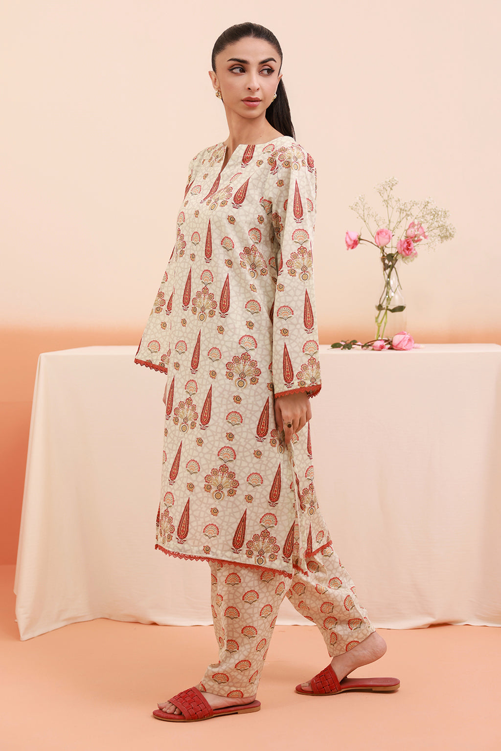 Kurta Trouser - 2878
