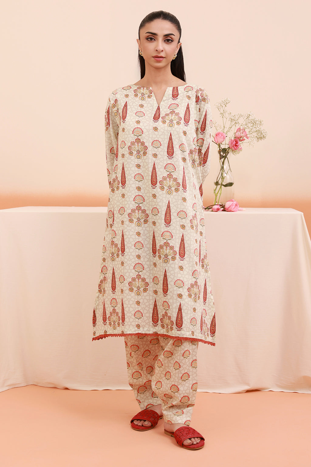 Kurta Trouser - 2878