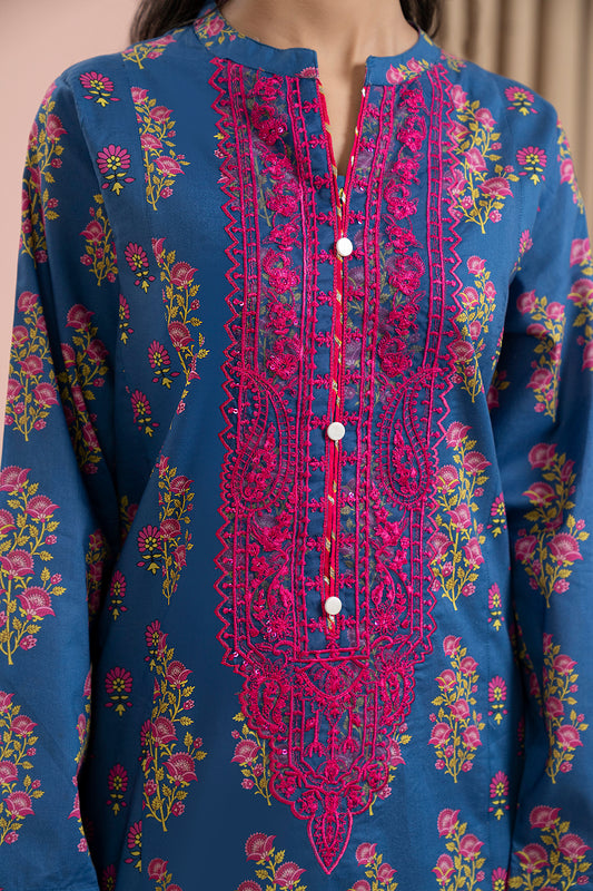 Embroidered Kurta Dupatta - 2880