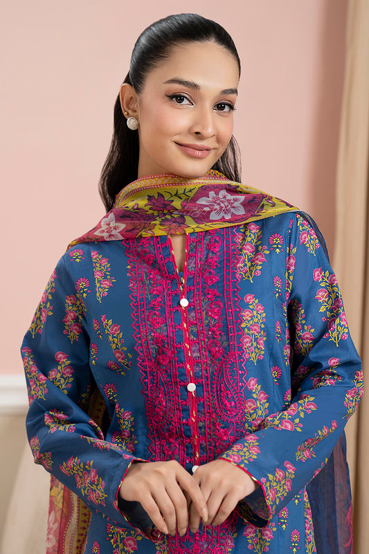 Embroidered Kurta Dupatta - 2880