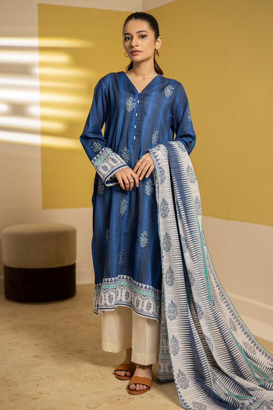 Embroidered Kurta Dupatta - 2881