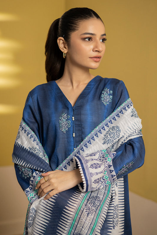 Embroidered Kurta Dupatta - 2881