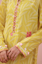 Embroidered Kurta Trouser - 2882