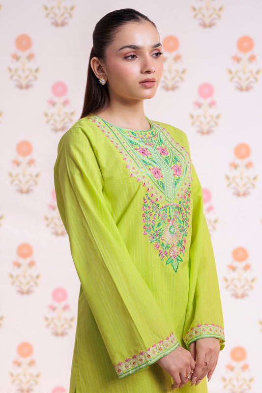 Embroidered Kurta Trouser - 2885