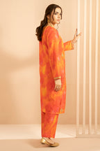 Embroidered Kurta Trouser - 2887