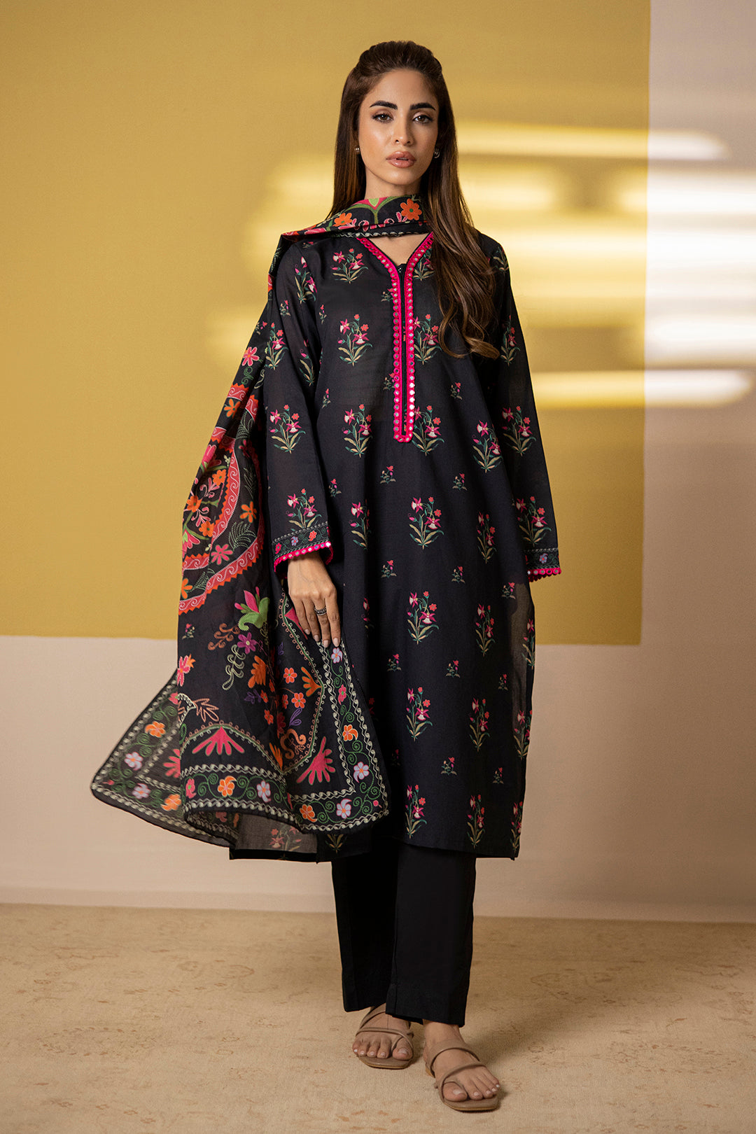 Kurta Dupatta - 3197