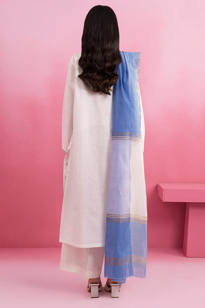 Embroidered Kurta Dupatta - 3211