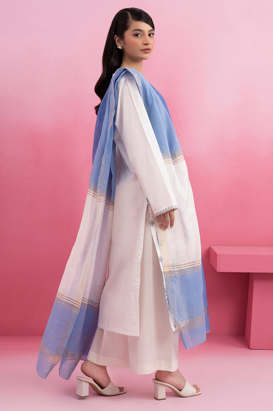 Embroidered Kurta Dupatta - 3211