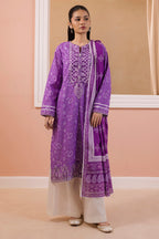 Embroidered Kurta Dupatta - 3212