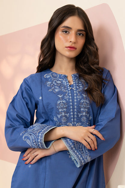Embroidered Kurta Trouser - 3216