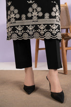 Embroidered Kurta Trouser - 3218