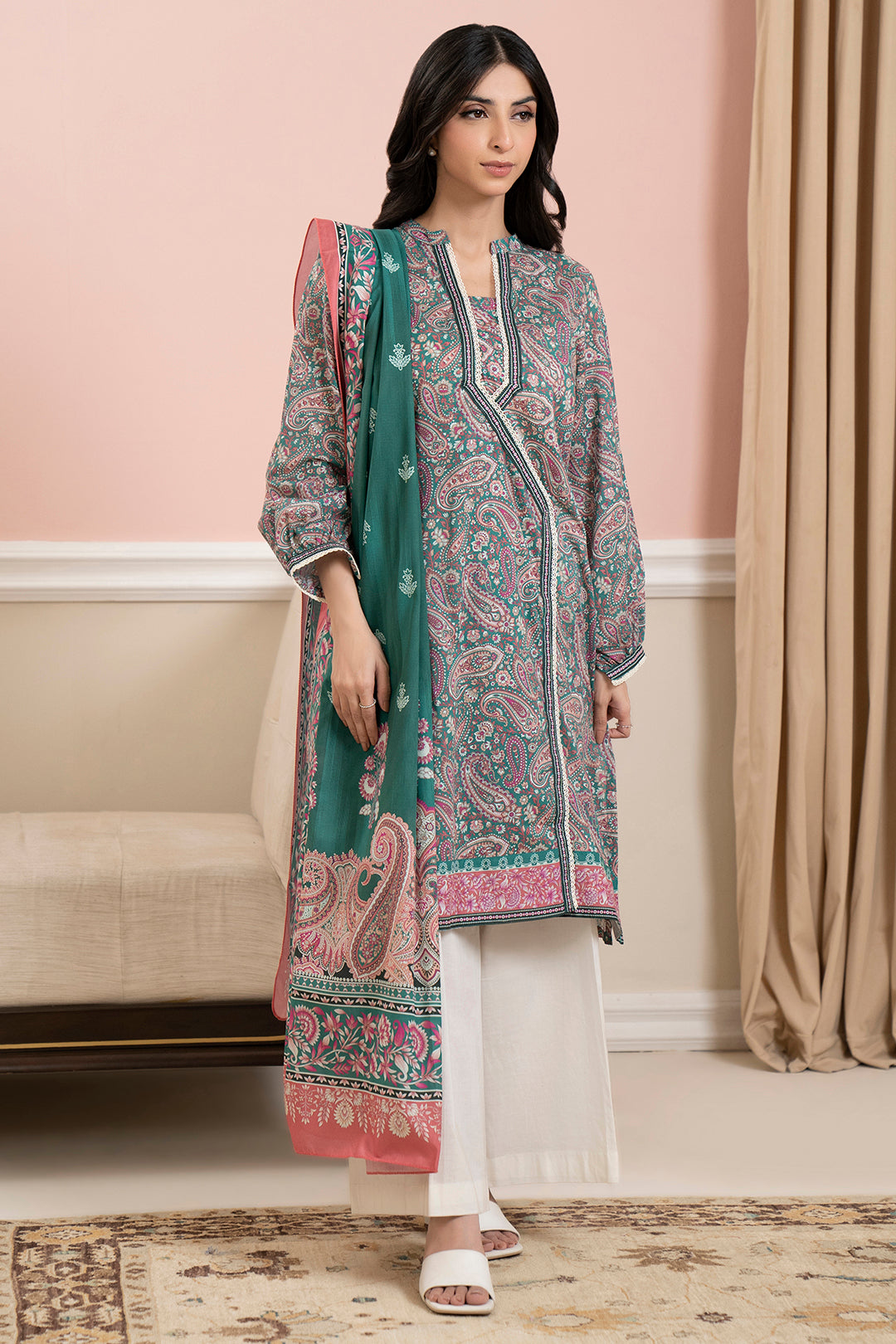Kurta Dupatta - 3268