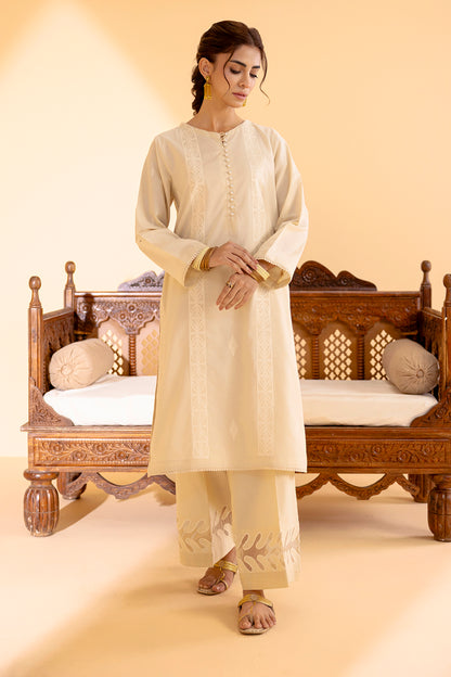 Embroidered Kurta Trouser - 3314