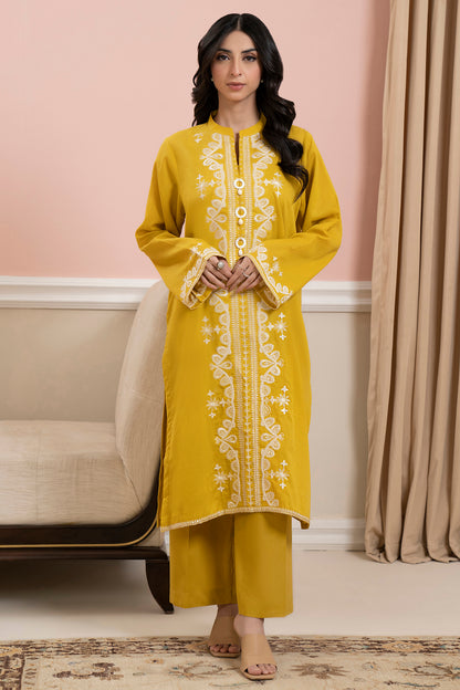 Embroidered Kurta Trouser - 3317
