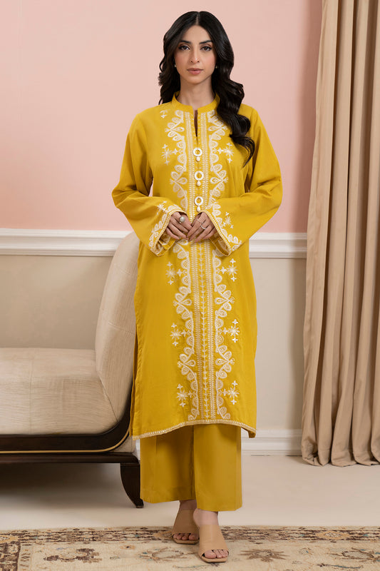 Embroidered Kurta Trouser - 3317