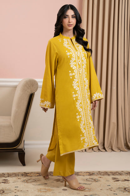 Embroidered Kurta Trouser - 3317