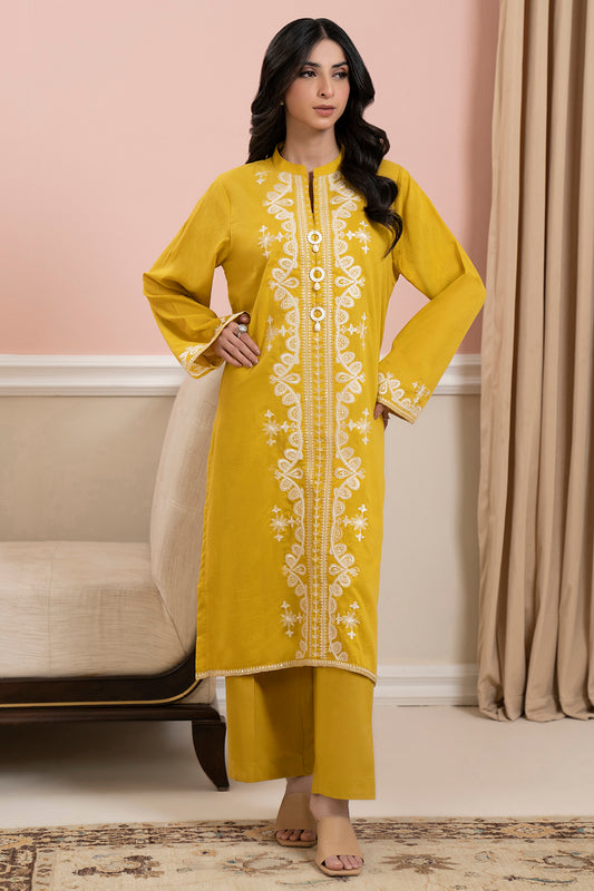 Embroidered Kurta Trouser - 3317
