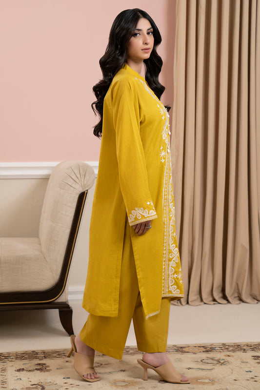 Embroidered Kurta Trouser - 3317