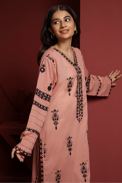 Embroidered Kurta Trouser - 3318