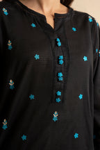 Embroidered Kurta Trouser - 3319