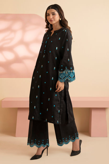 Embroidered Kurta Trouser - 3319