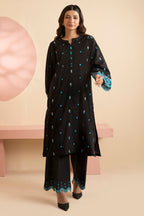 Embroidered Kurta Trouser - 3319