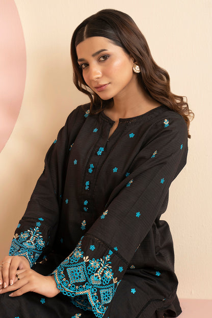 Embroidered Kurta Trouser - 3319