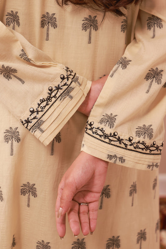 Embroidered Kurta Trouser - 3321