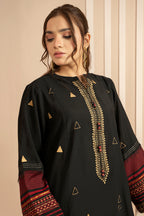Embroidered Kurta Trouser - 3324