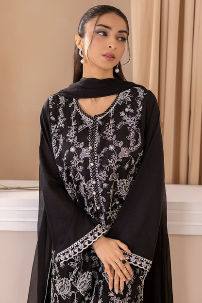 Embroidered Kurta Dupatta - 3326