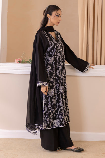 Embroidered Kurta Dupatta - 3326