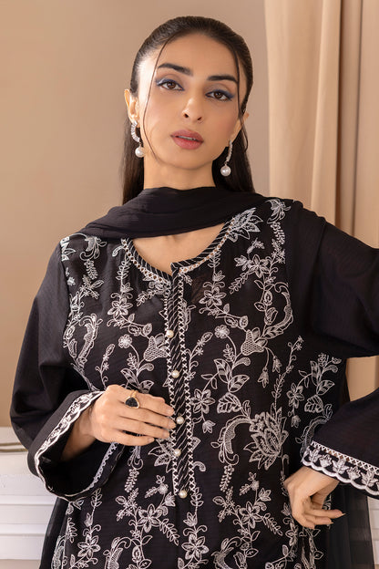 Embroidered Kurta Dupatta - 3326