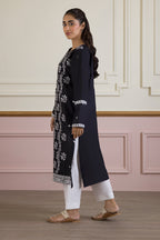 Embroidered Kurta Trouser - 3327