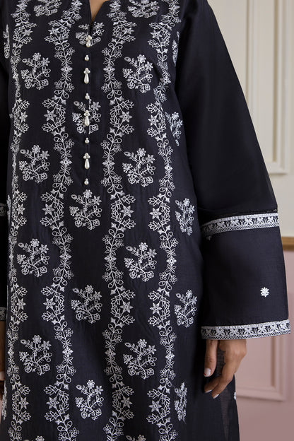 Embroidered Kurta Trouser - 3327