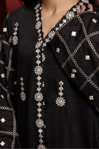 Embroidered Kurta Trouser - 3328