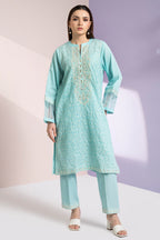 Embroidered Kurta Trouser - 3329