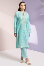 Embroidered Kurta Trouser - 3329